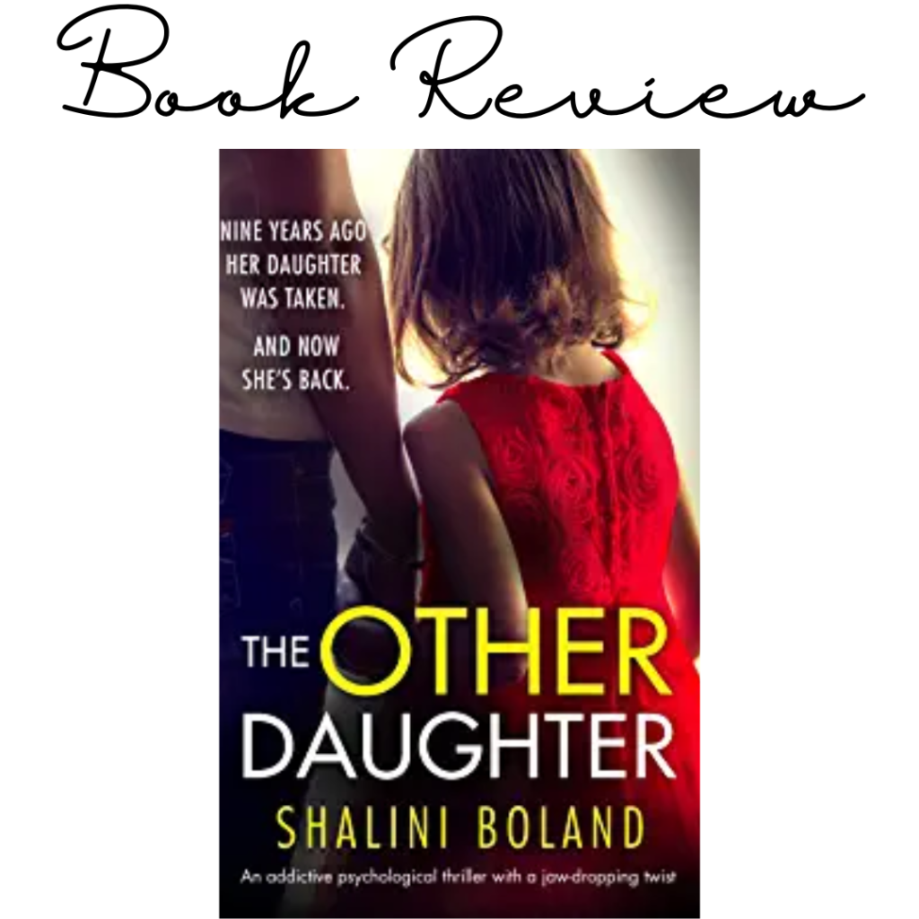 Book Review   The Other Daughter By Shalini Boland