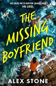 The Missing Boyfriend by Alex Stone – book cover