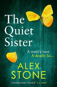 The Quiet Sister by Alex Stone – book cover